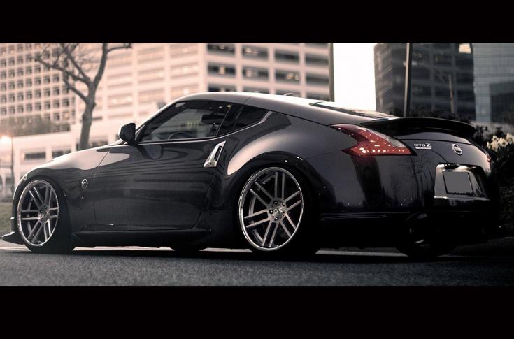 NISSAN 370Z ROUEN SILVER MACHINED LIP